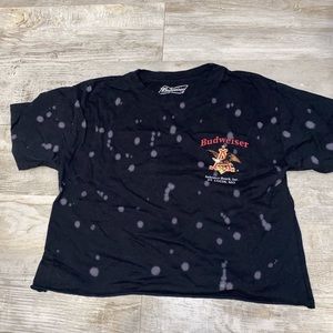 Budweiser crop top